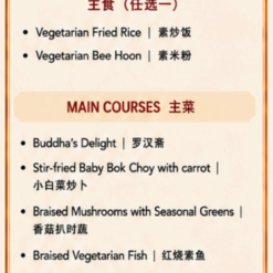 Vegetarian Mini Buffet